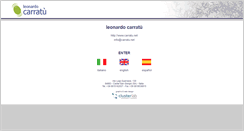 Desktop Screenshot of carratu.net